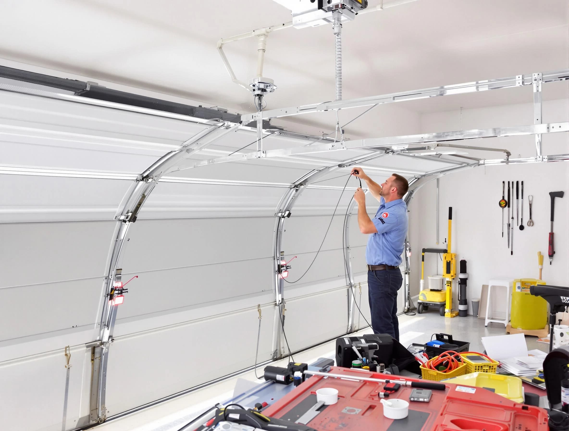 Garage door cable repair service by Shaler Garage Door Repair in Shaler