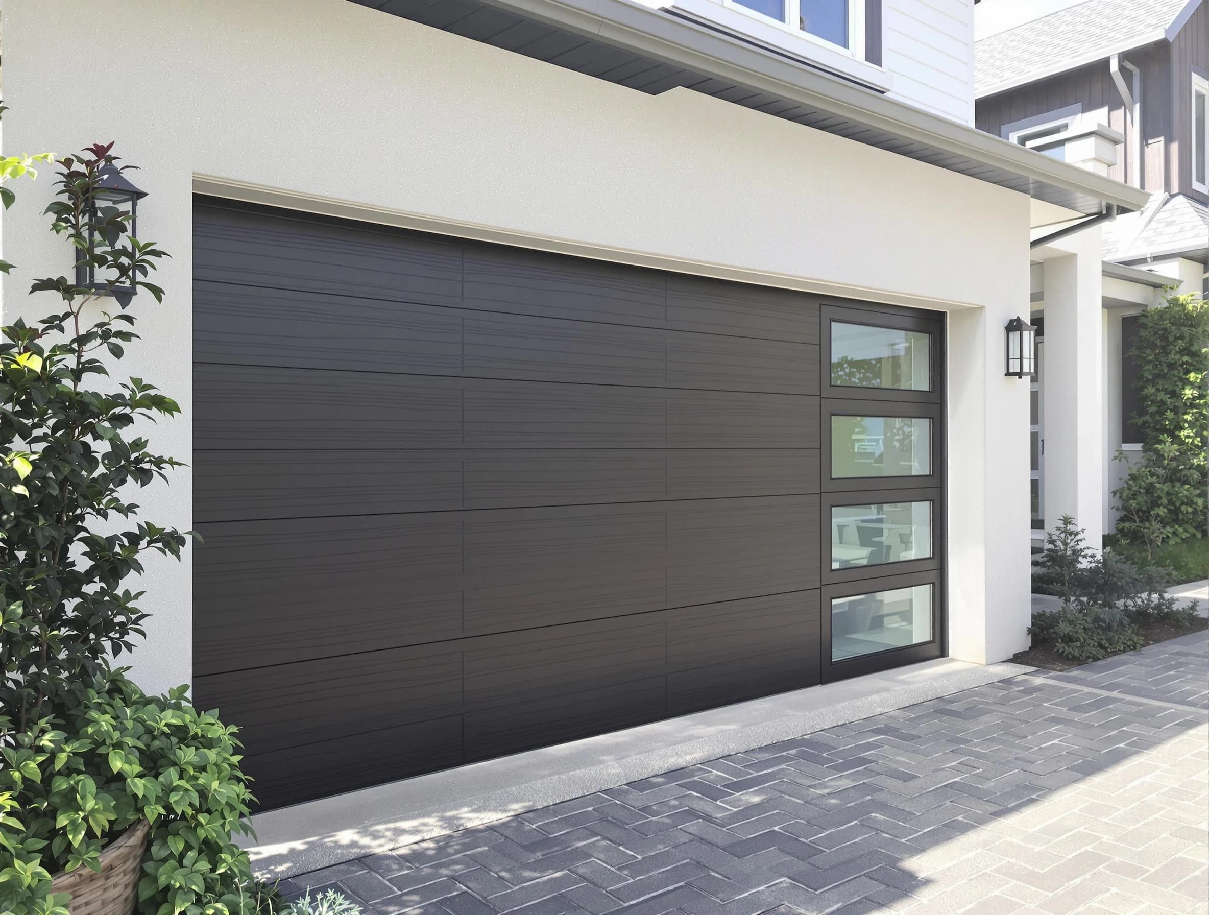 Custom garage door installation by Shaler Garage Door Repair in Shaler